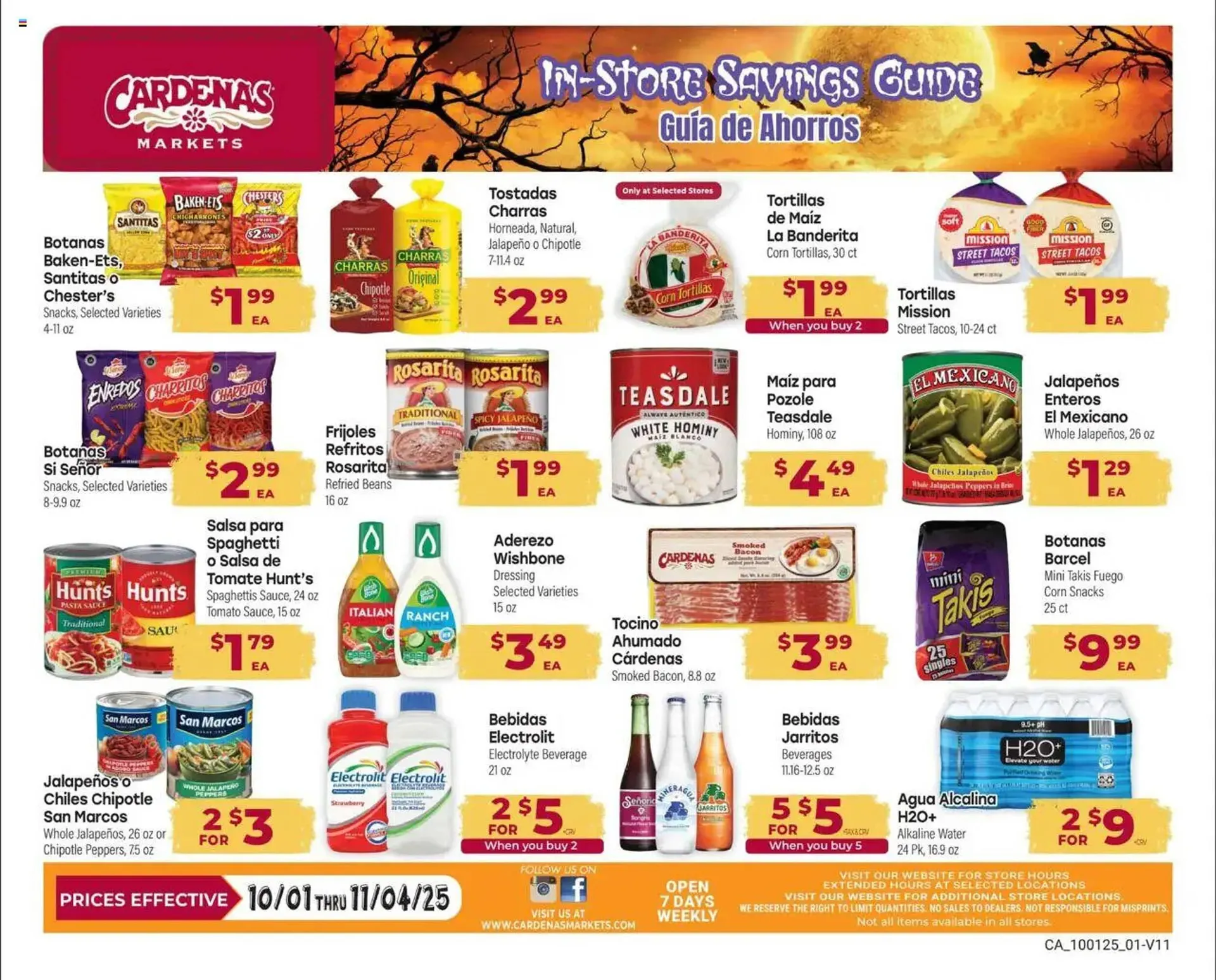 Weekly ad Cardenas weekly ad from October 2 to November 5 2025 - Page 1