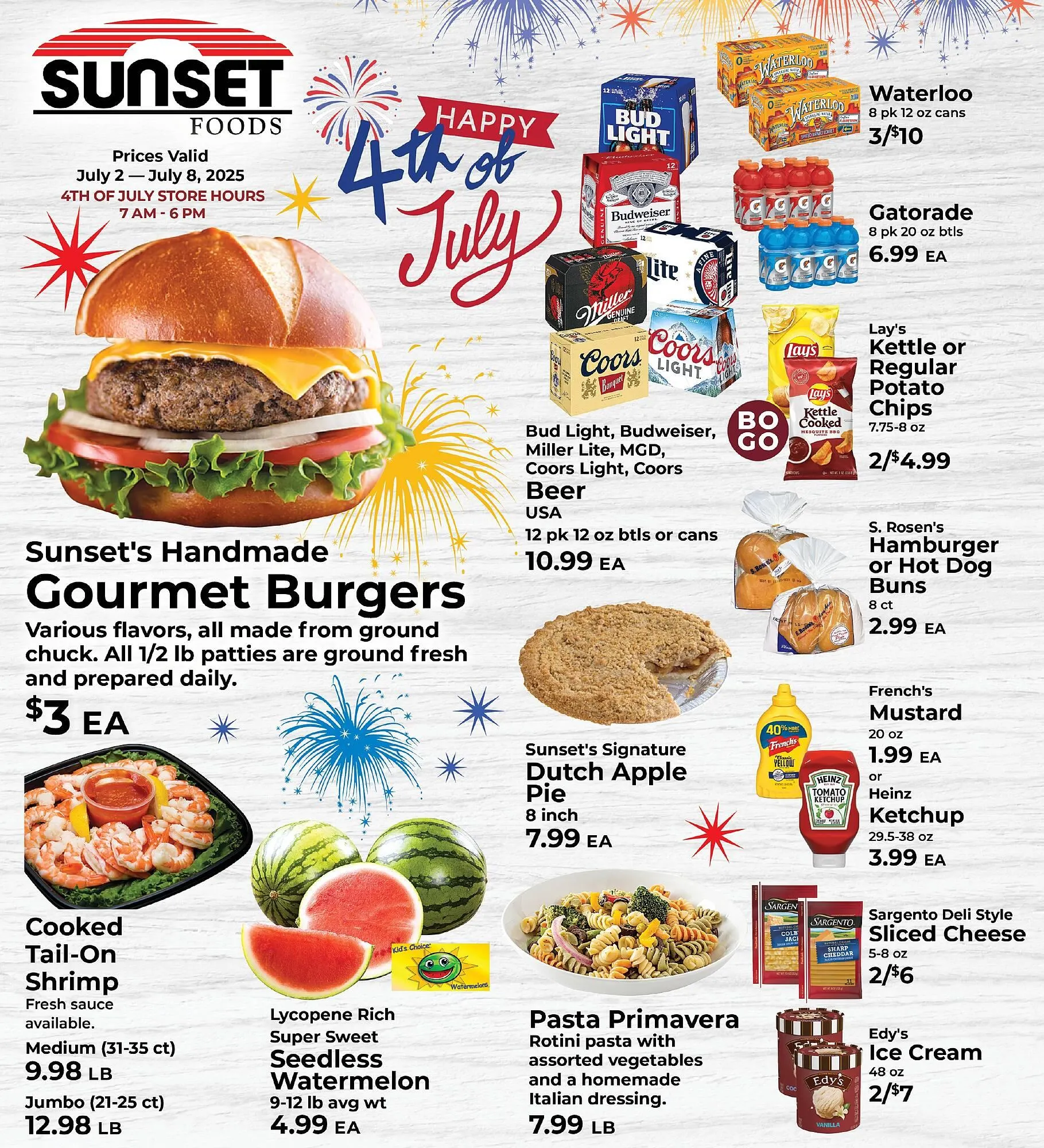 Sunset Foods Weekly Ad - 1
