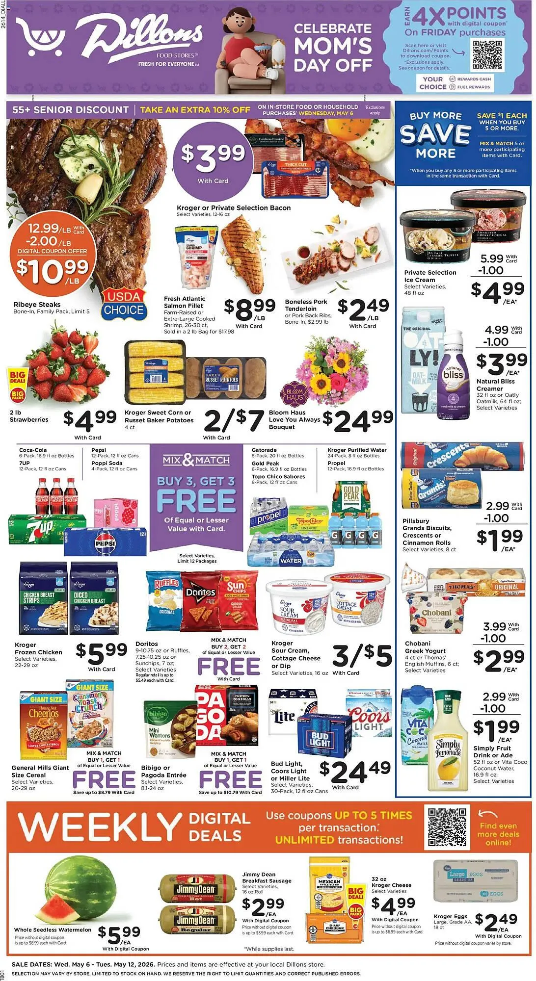 Weekly ad Dillons weekly ad from May 6 to May 12 2026 - Page 1