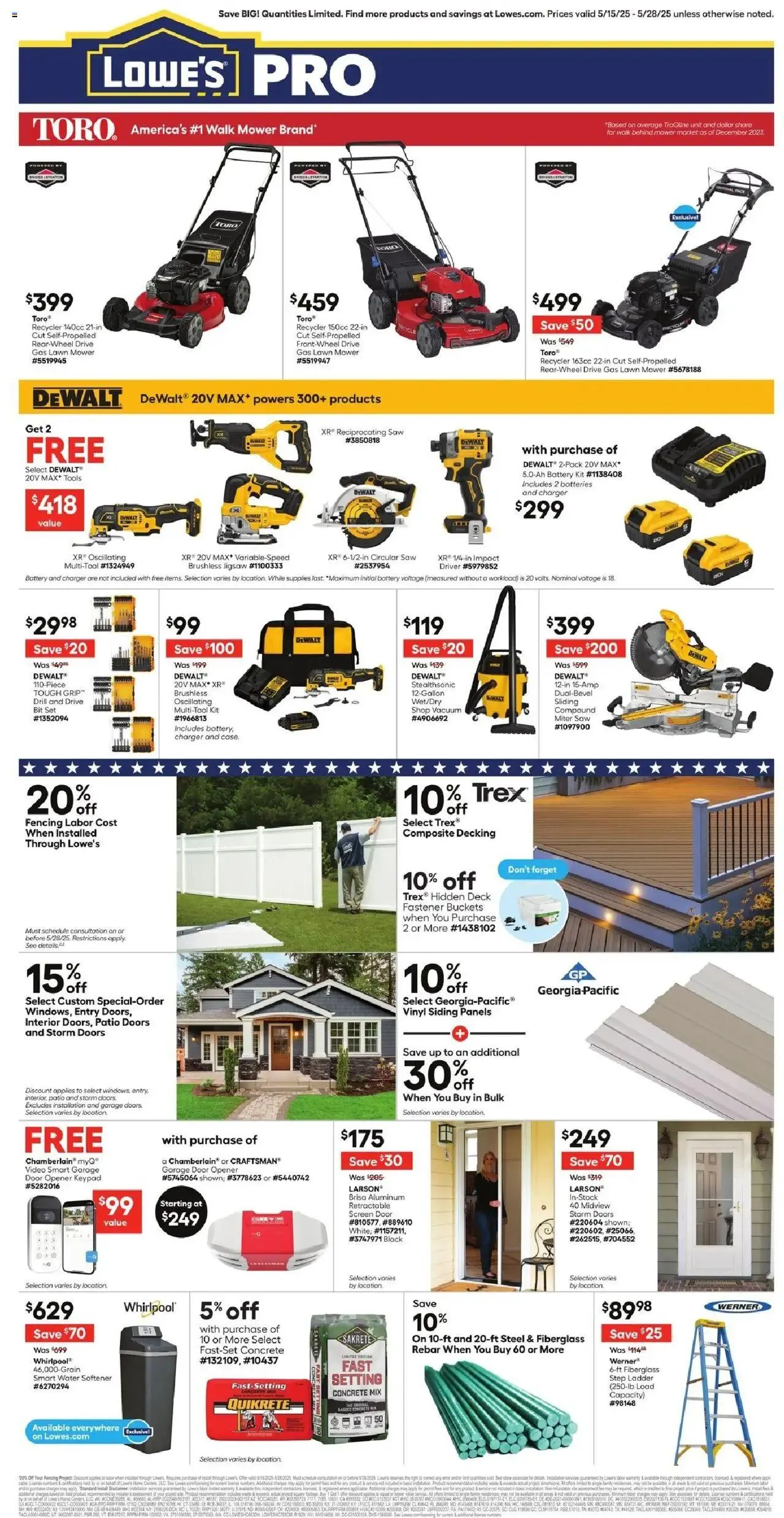 Weekly ad Lowe's Weekly Ad from May 15 to May 28 2025 - Page 4