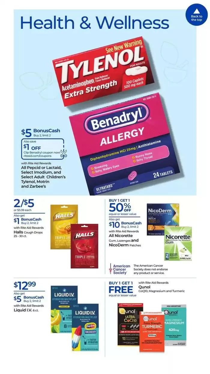 Weekly ad Rite Aid Weekly ad from March 9 to March 15 2025 - Page 6