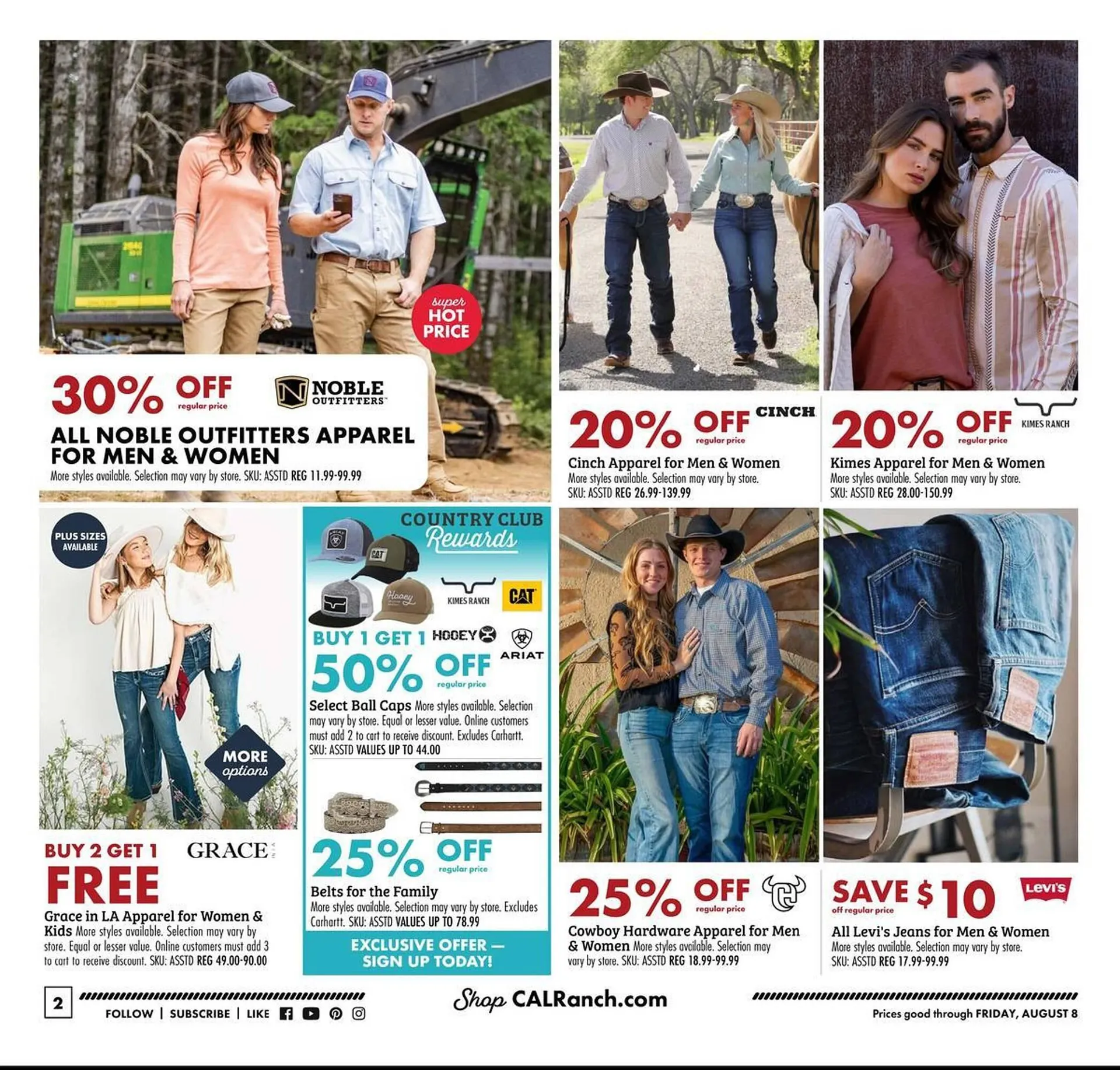 Weekly ad C A L Ranch Stores Weekly Ad from July 30 to August 8 2025 - Page 2