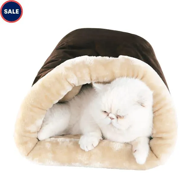 Armarkat Hideaway Cat Bed in Mocha, 20" L X 14" W