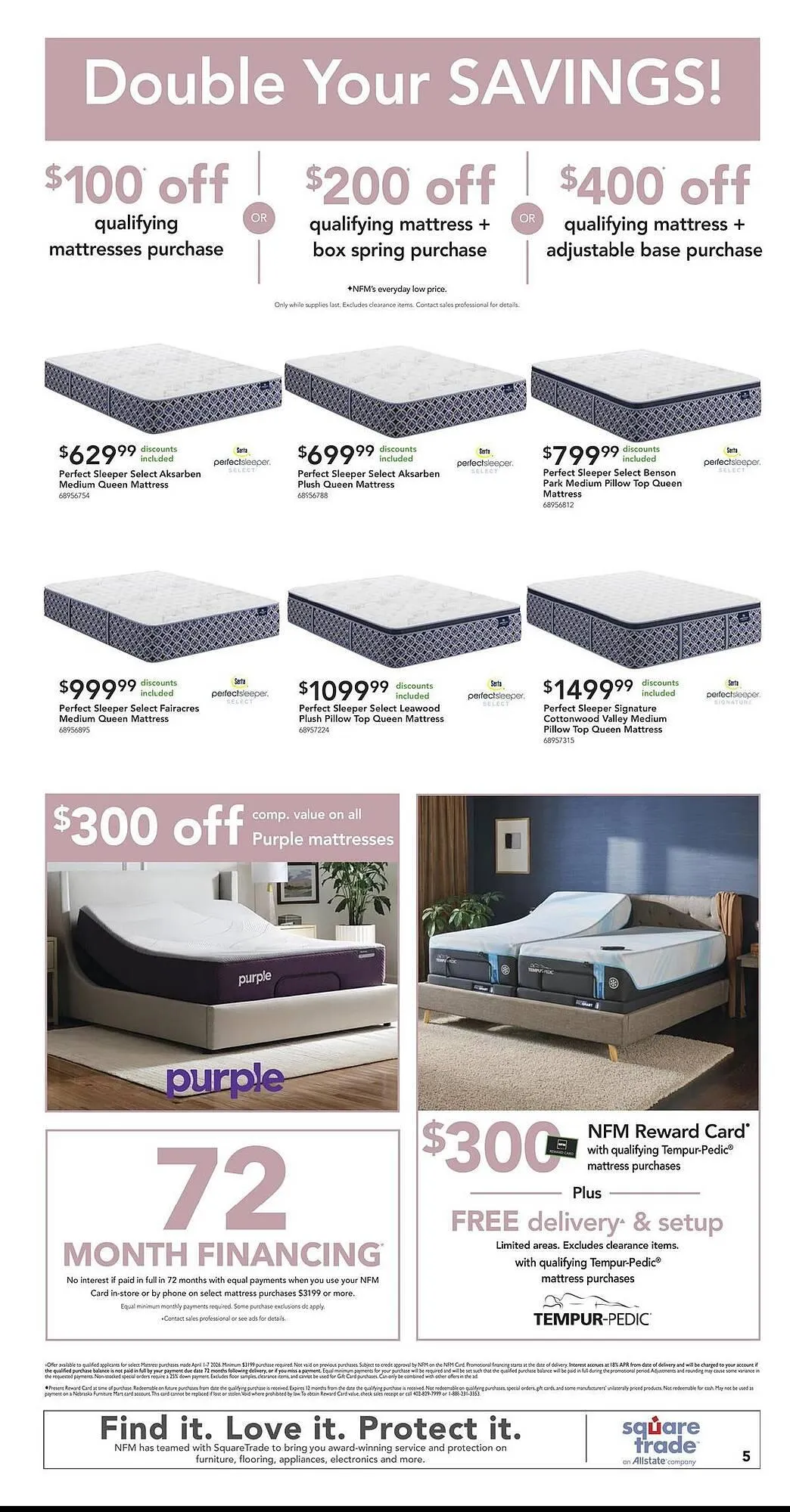 Weekly ad Nebraska Furniture Mart weekly ad from April 1 to April 7 2026 - Page 5