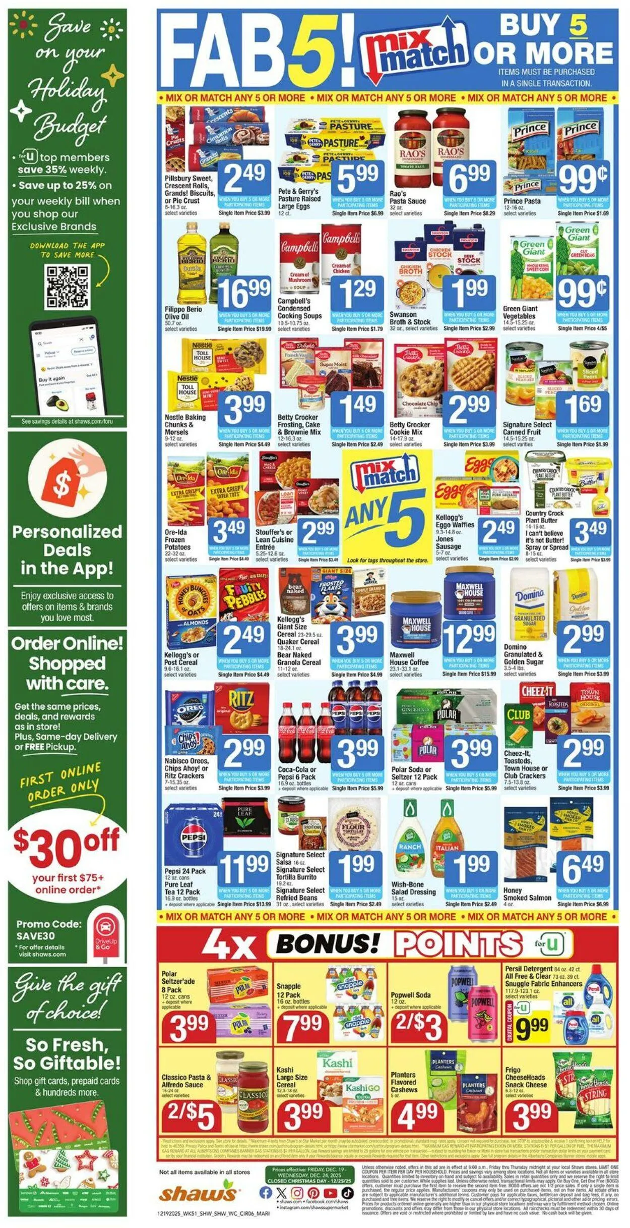 Weekly ad Shaws from December 19 to December 24 2025 - Page 6