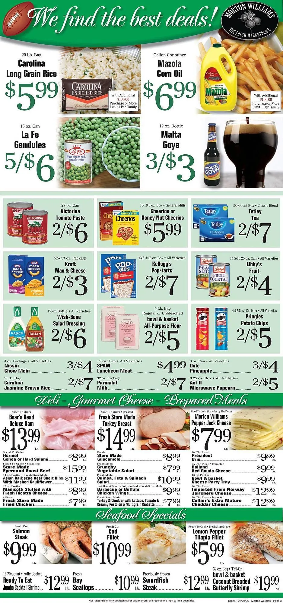 Weekly ad Morton Williams weekly ad from January 30 to February 5 2026 - Page 3