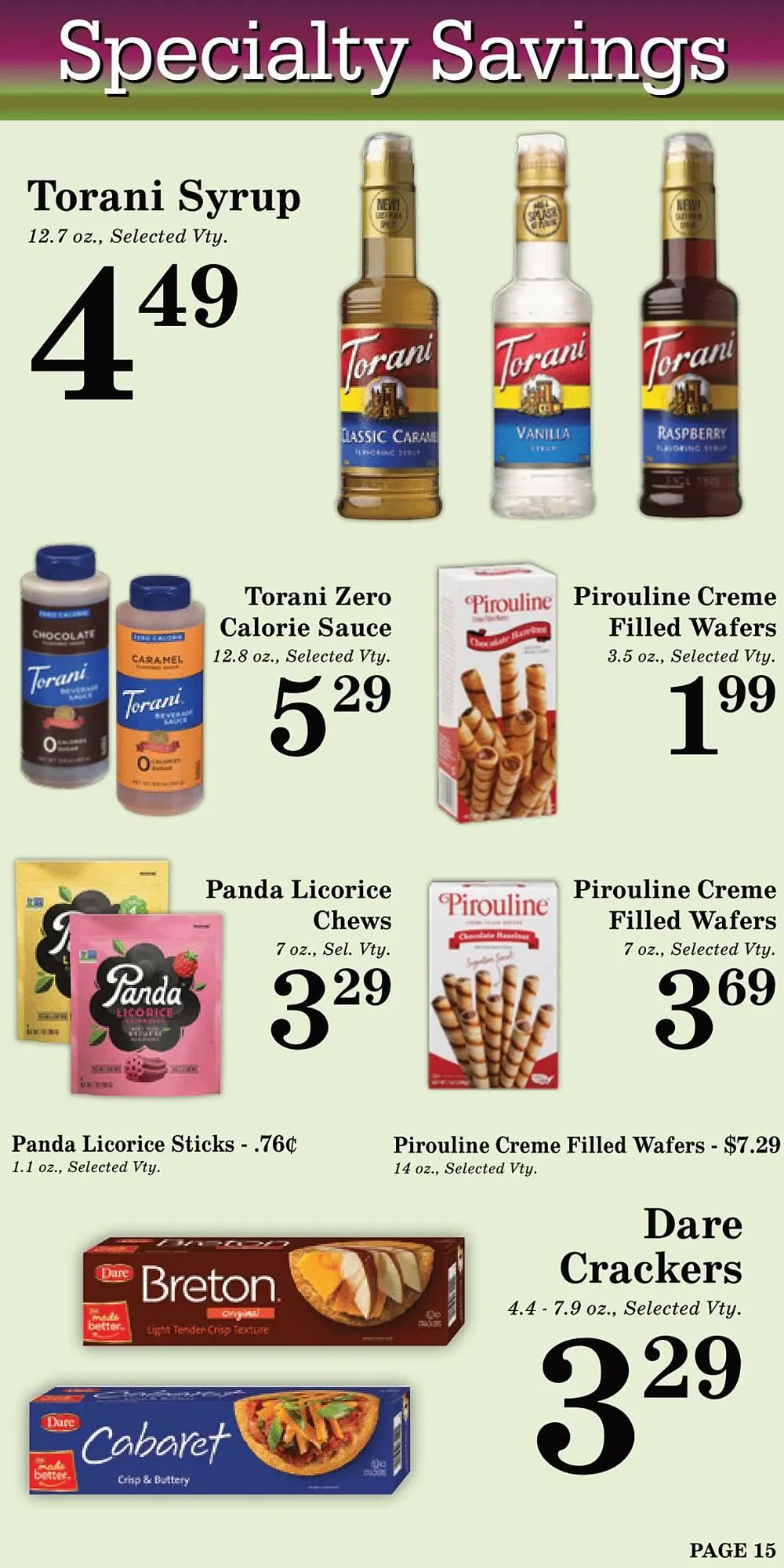 Weekly ad Harvest Foods weekly ad from November 5 to December 2 2025 - Page 16