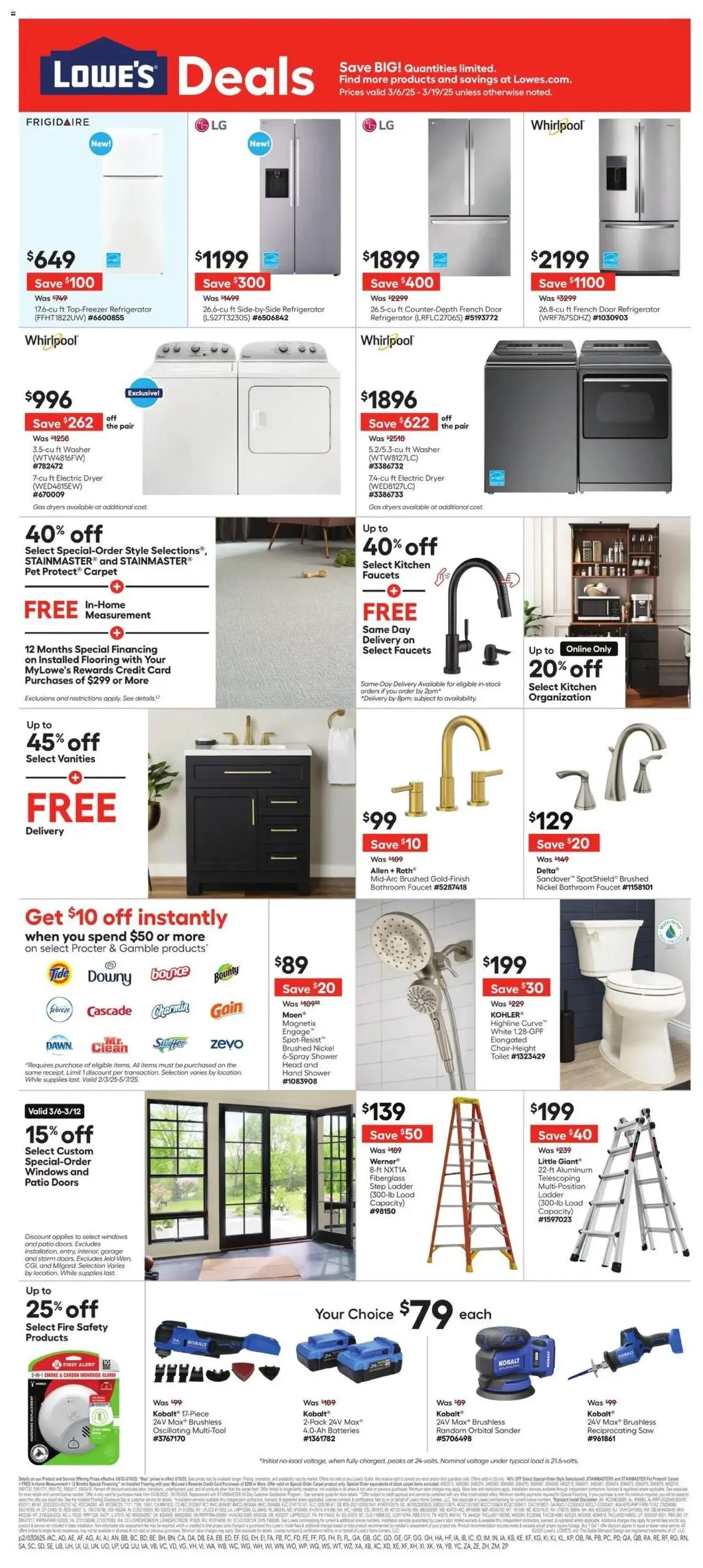 Weekly ad Lowe's Weekly Ad from March 6 to March 19 2025 - Page 2