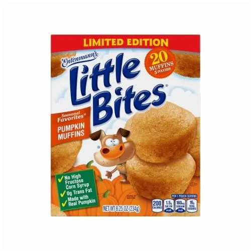 Entenmann's Little Bites Pumpkin Mini Muffins