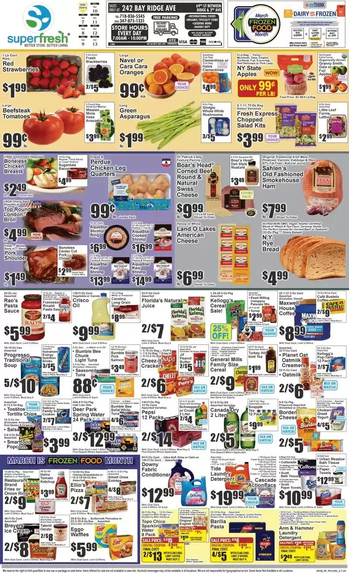 Super Fresh weekly ad - 1