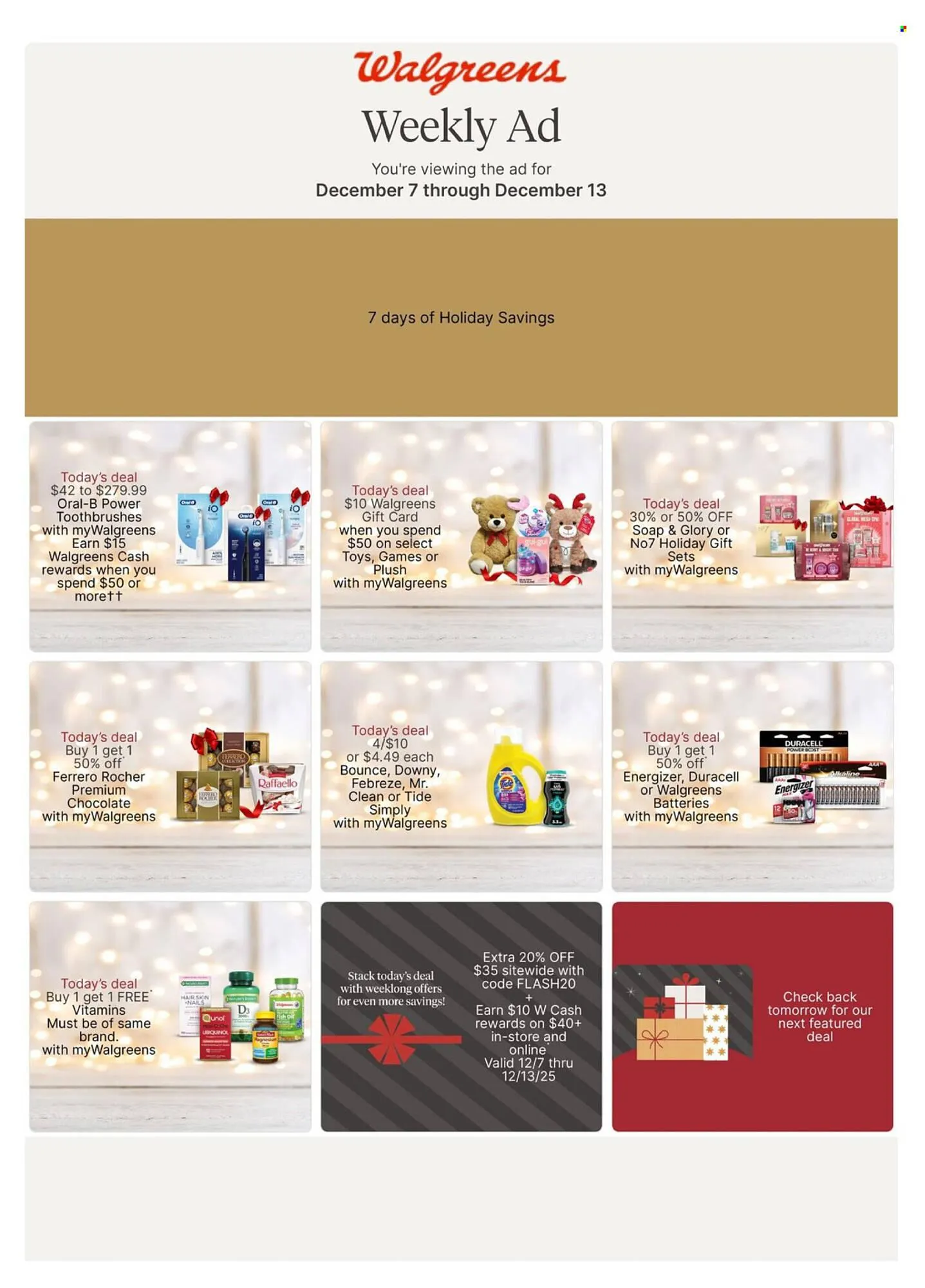 Walgreens weekly ad - 1