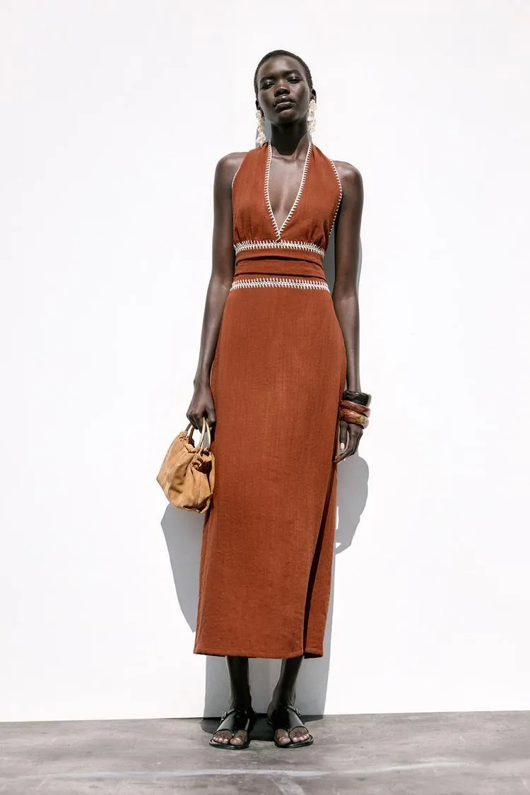 SPLIT LEATHER MINI BOWLING BAG WITH METAL HANDLE