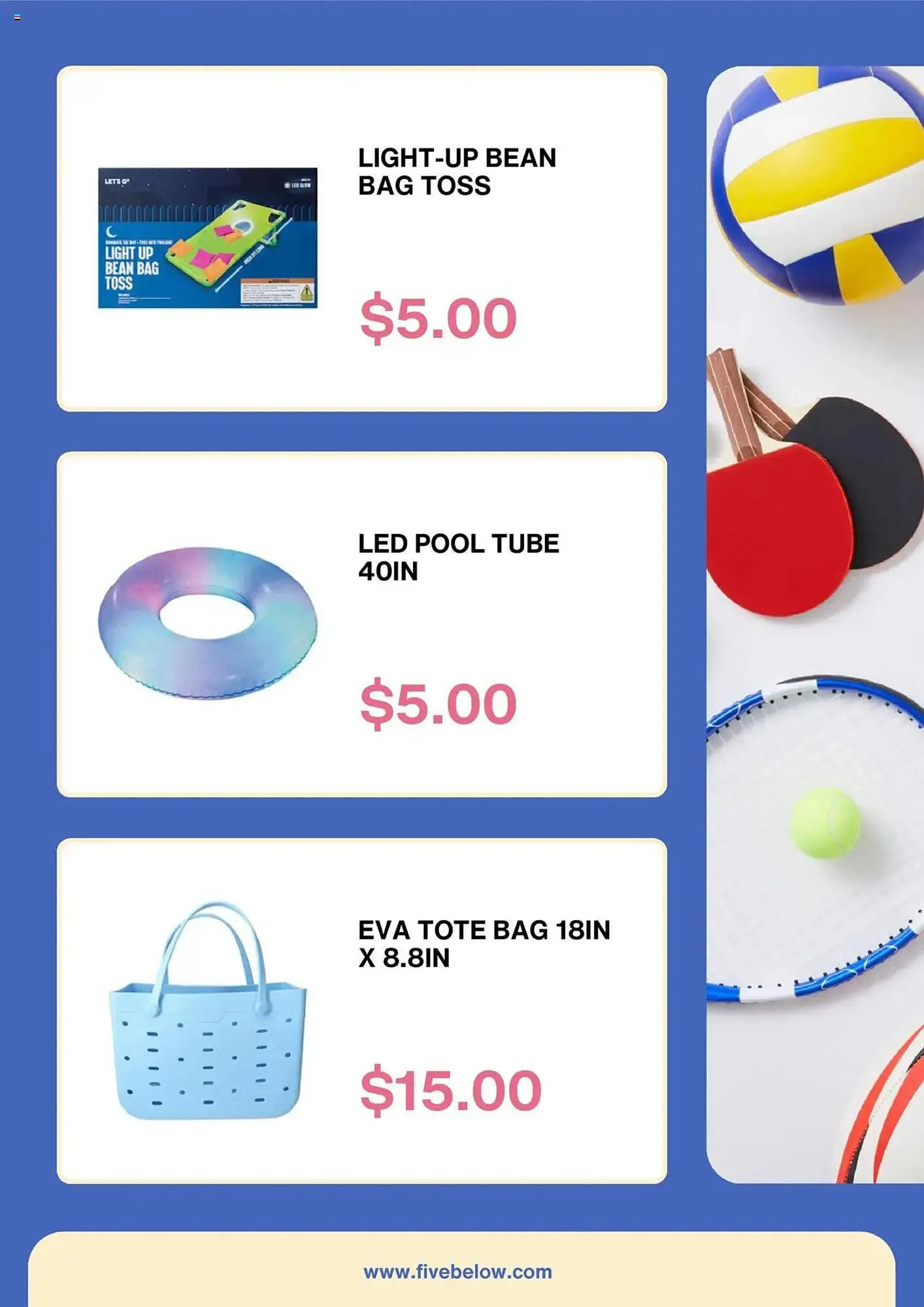 Weekly ad Five Below Weekly Ad from May 5 to May 26 2025 - Page 3