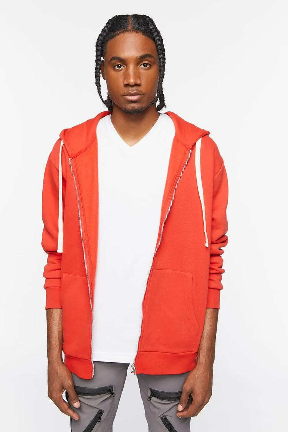 Fleece Zip-Up Hoodie