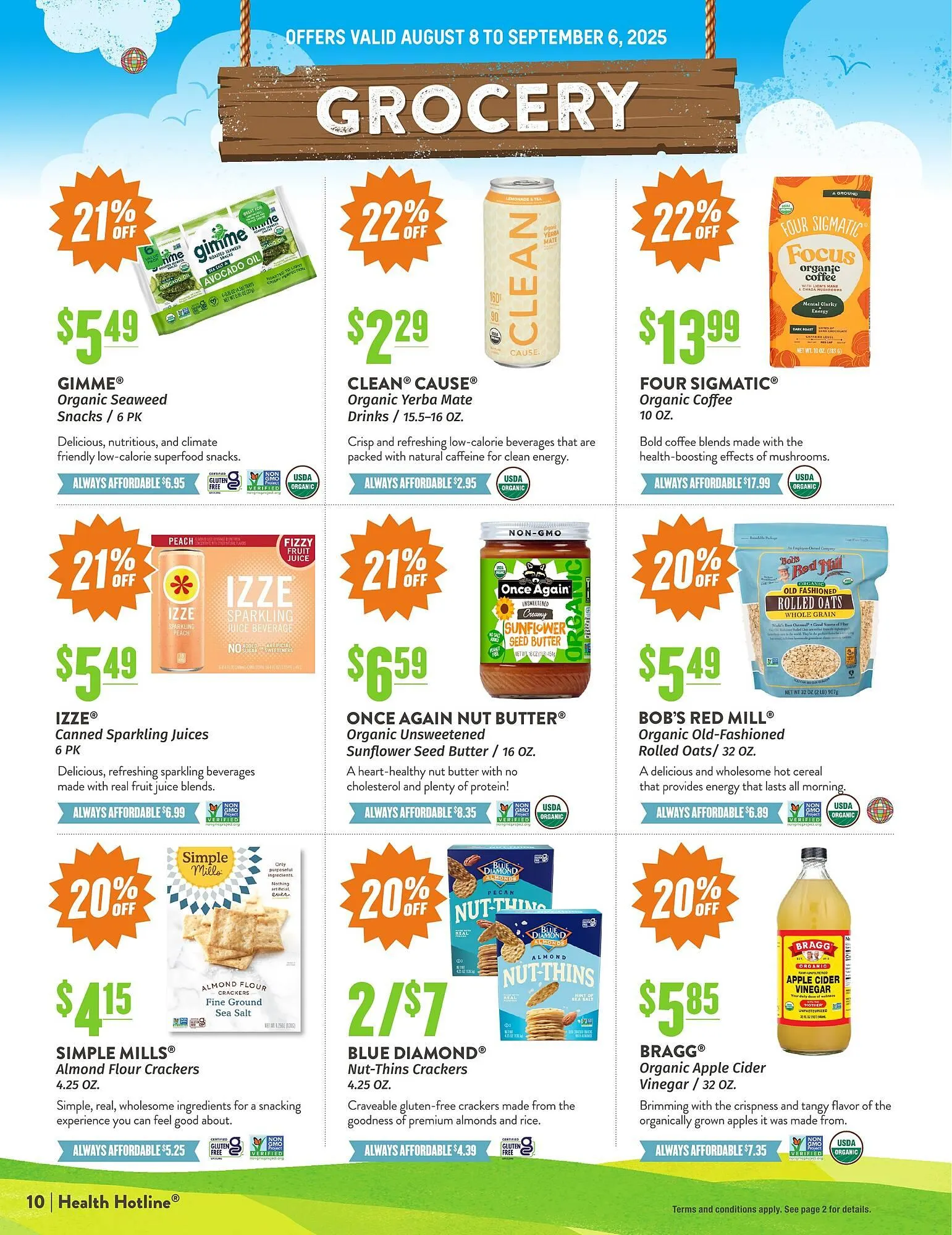 Weekly ad Natural Grocers ad from August 8 to September 6 2025 - Page 10