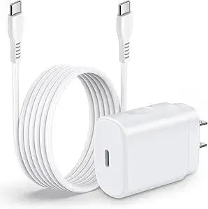 25W Fast Type C Charger for Samsung Galaxy A16 5G A15 5G A14 5G A35 A54 A25 A56 A36 A26 A55 A03s S25 Ultra S24 FE S23 S22 S21 Z Fold 6 Flip 6,Pixel 9 8 Pro,USB C Charger Block 6FT C Type Charging Cord