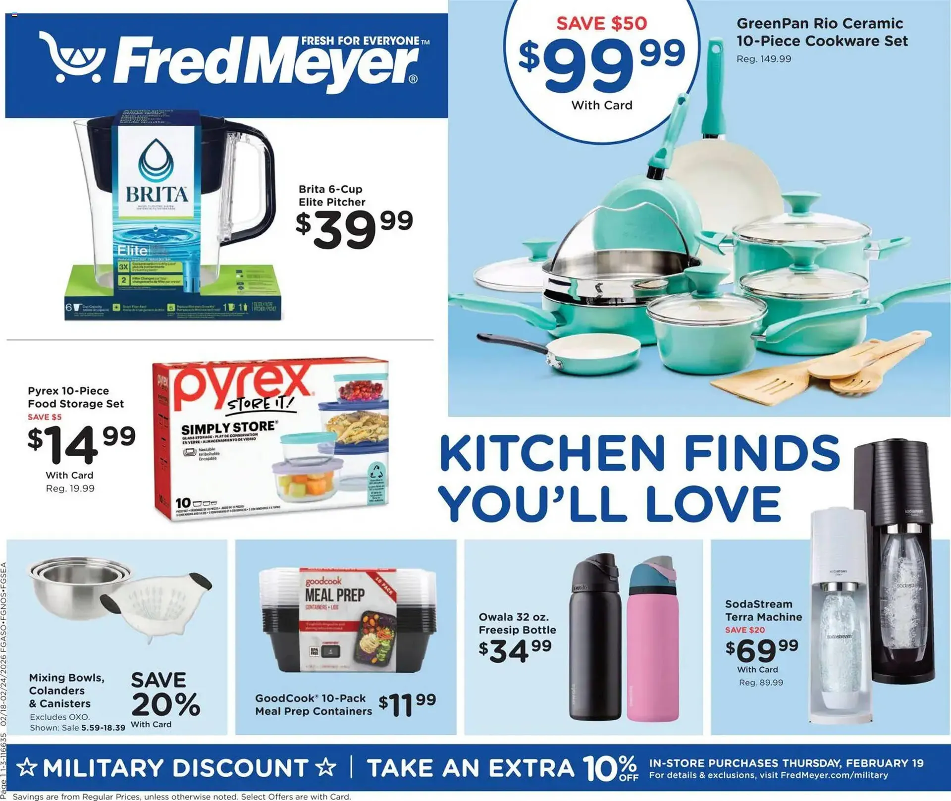 Fred Meyer weekly ad - 1
