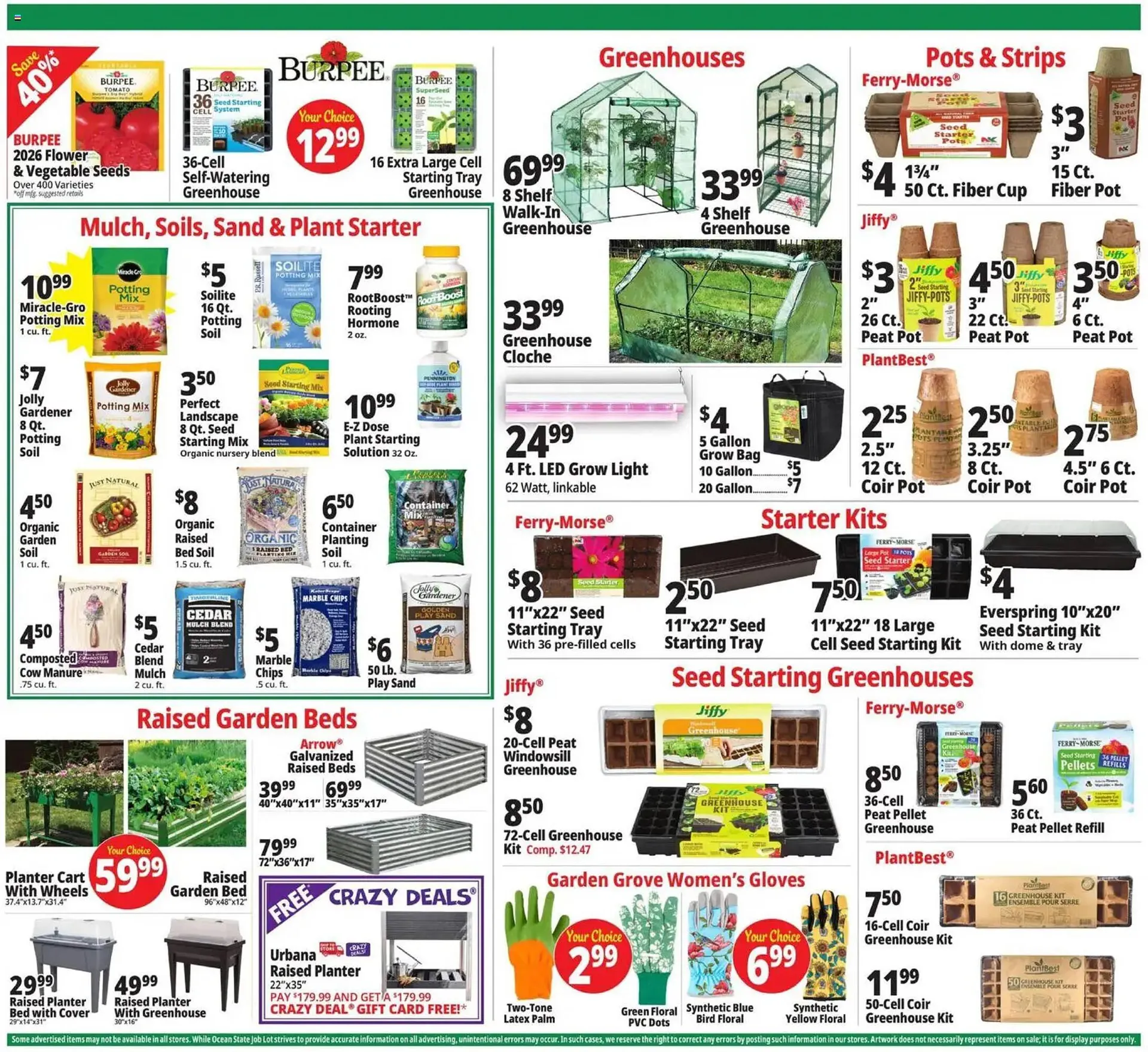 Weekly ad Ocean State Job Lot flyer from March 12 to March 18 2026 - Page 4