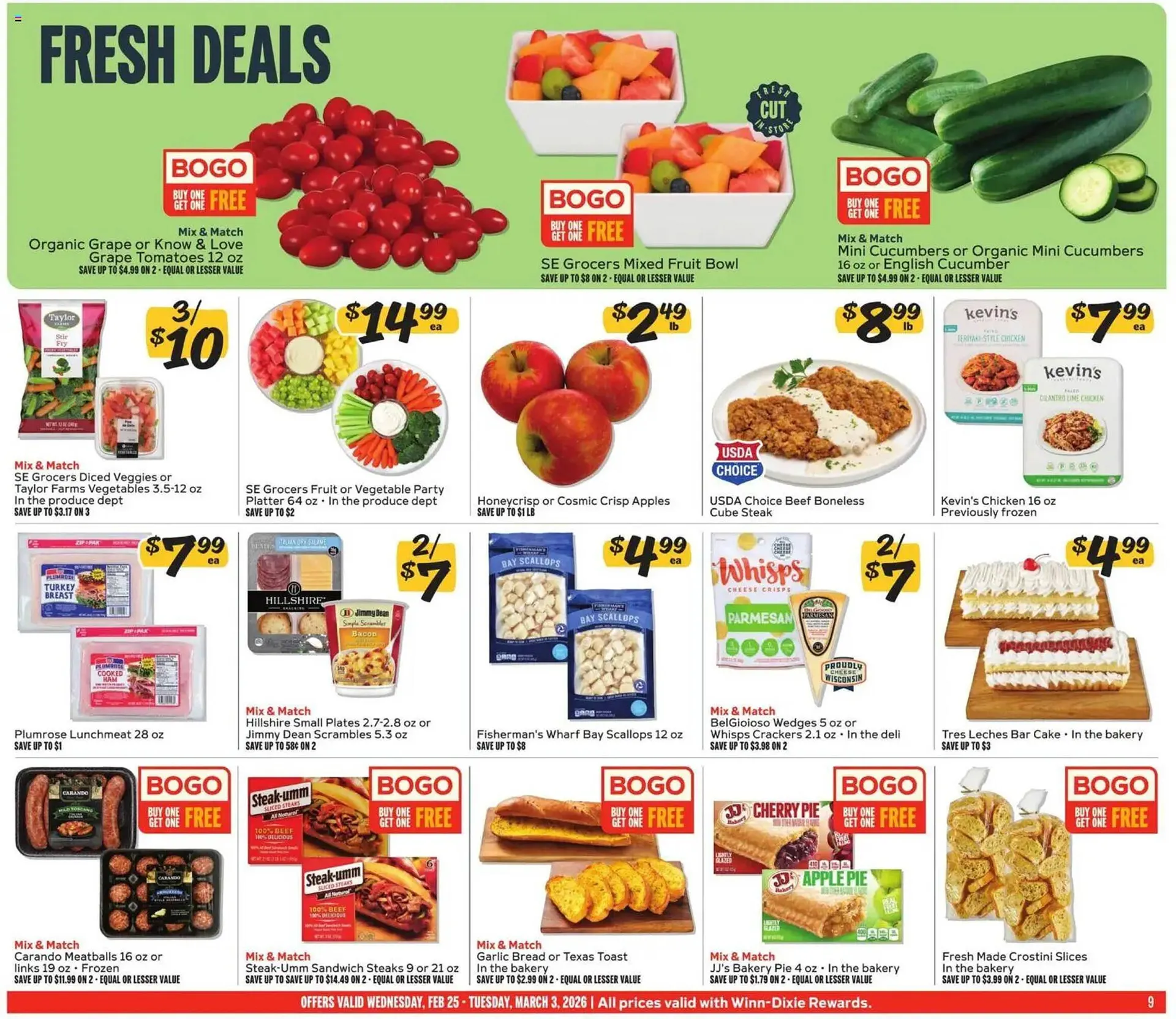 Weekly ad Winn Dixie weekly ad from February 25 to March 3 2026 - Page 9