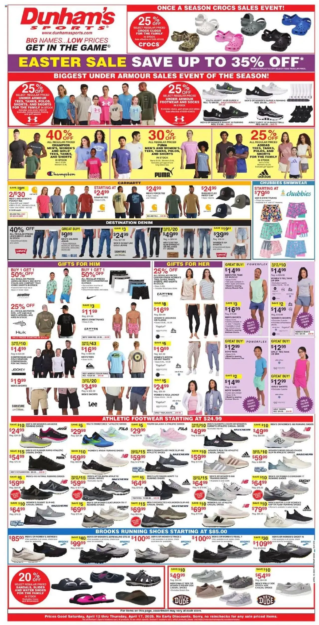 Dunhams Sports Weekly Ad - 1