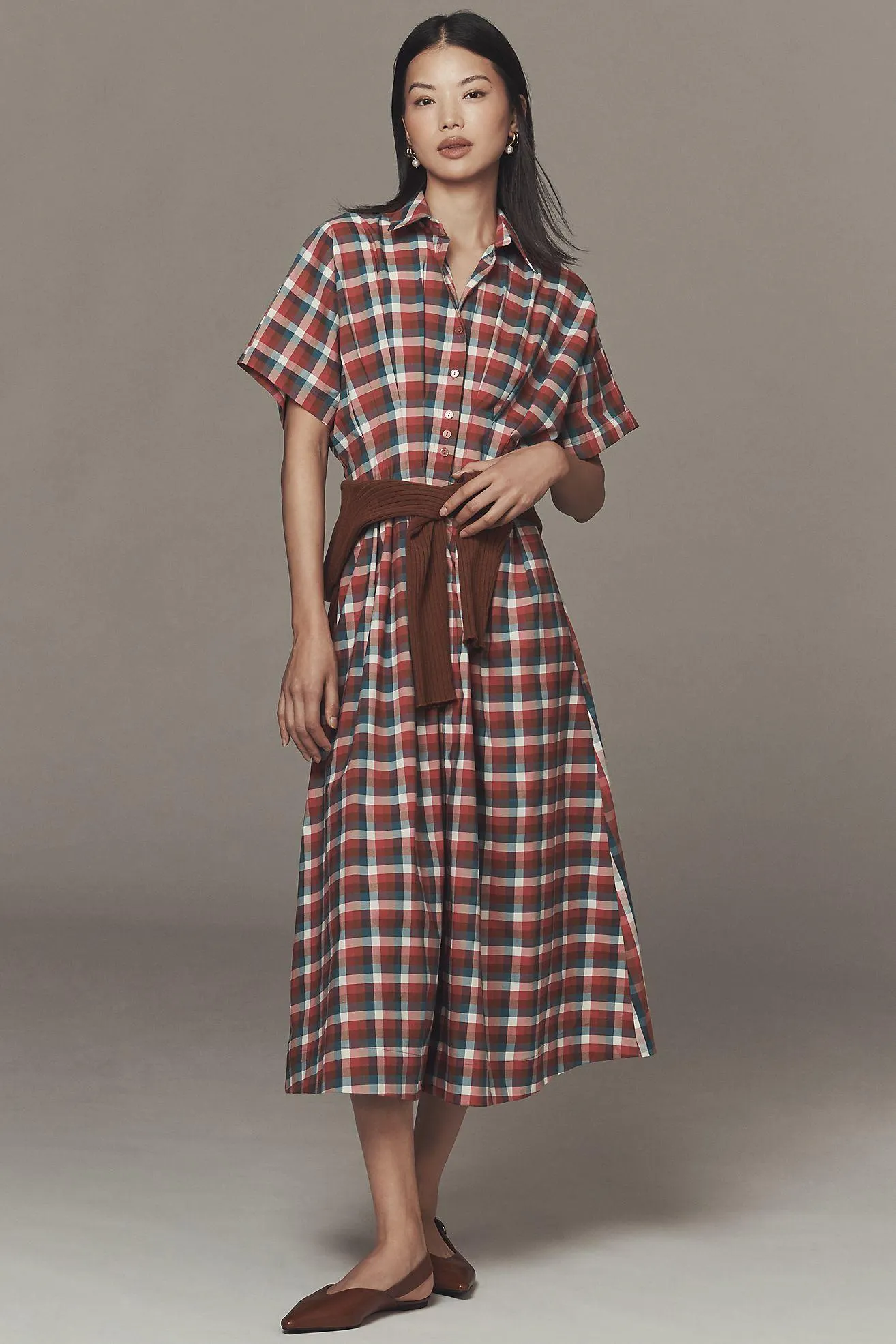 The Tobie Shirt Dress by Exquise