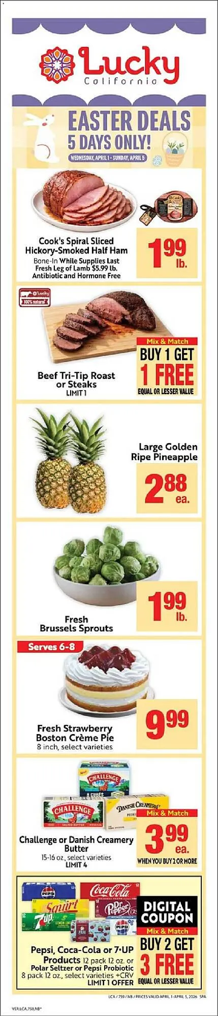 Weekly ad Lucky Supermarkets weekly ad from April 1 to April 7 2026 - Page 5