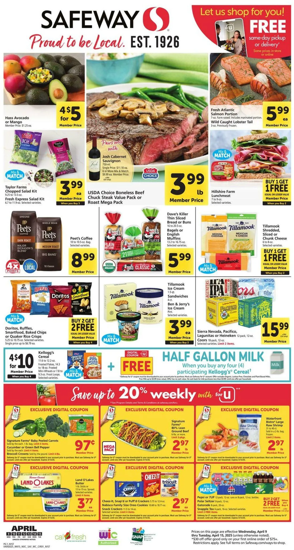 Safeway Current weekly ad - 1
