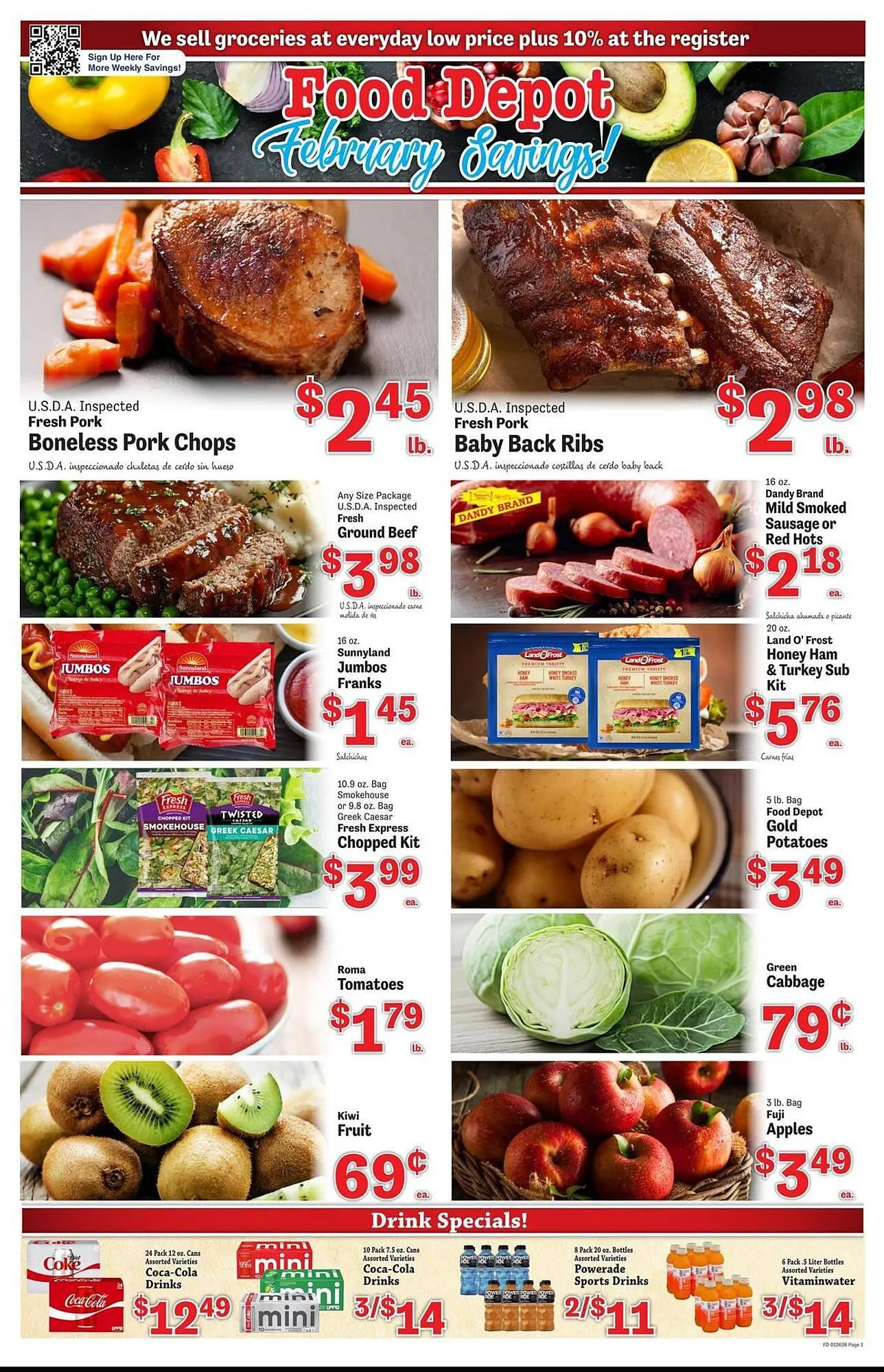 Food Depot weekly ad - 1