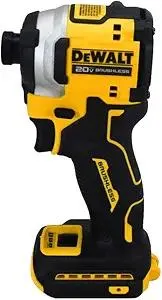 Product Summary: DeWalt ATOMIC 20V MAX Brushless Cordless Compact 0.25-Inch Impact Driver Tool with Variable 3-Speed Trigger (Black and Yellow)