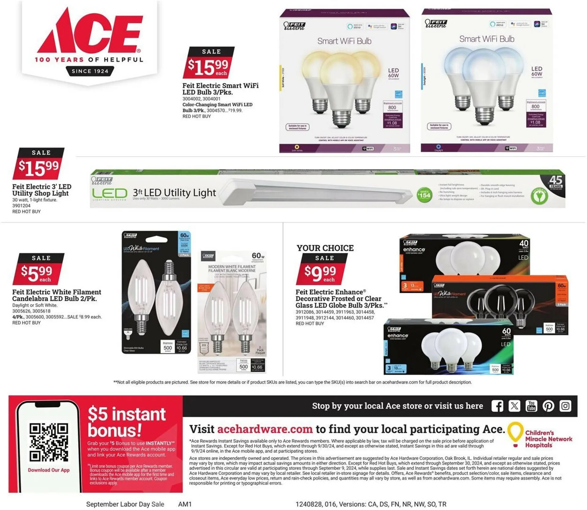 Weekly ad Ace Hardware Weekly Ad from August 28 to September 9 2024 - Page 16