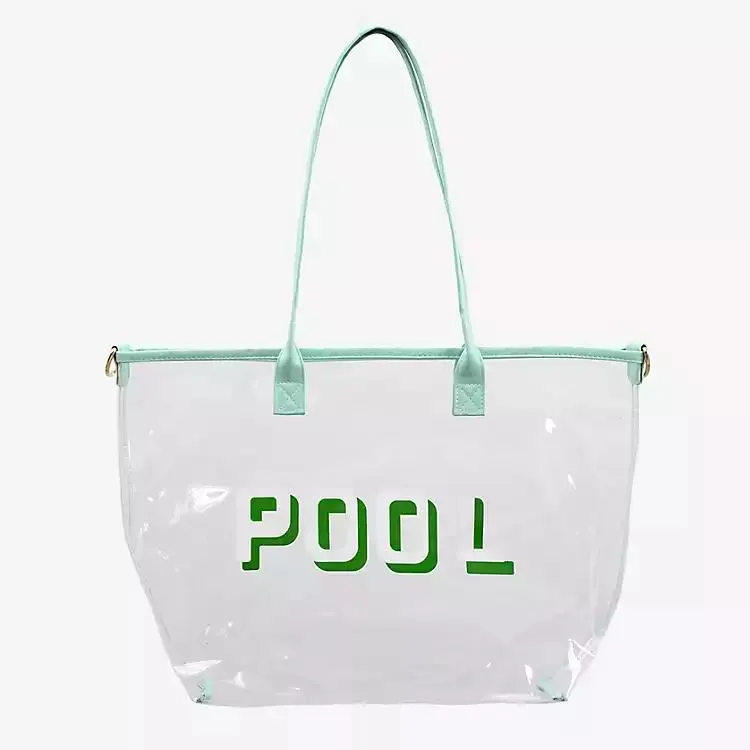 Summer Pool Clear Tote Bag