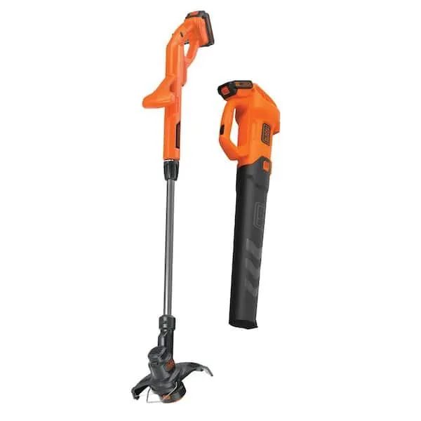 20V MAX Lithium-Ion String Trimmer and Blower Combo Kit with (1) 2.0 Ah Battery and Charger