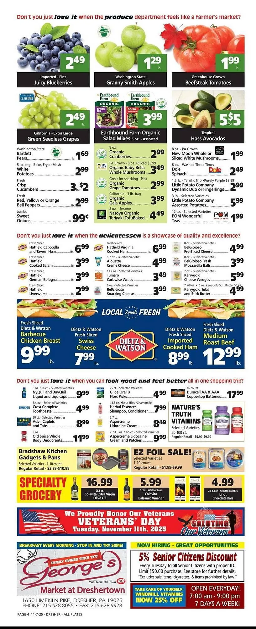 Weekly ad George's Market weekly ad from November 7 to November 13 2025 - Page 4