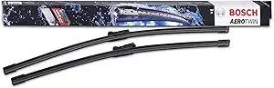 BOSCH 3397007430 AeroTwin OE Replacement Wiper Blades Driver & Passenger Side - Set of 2 (24" & 21") Top Lock 19mm