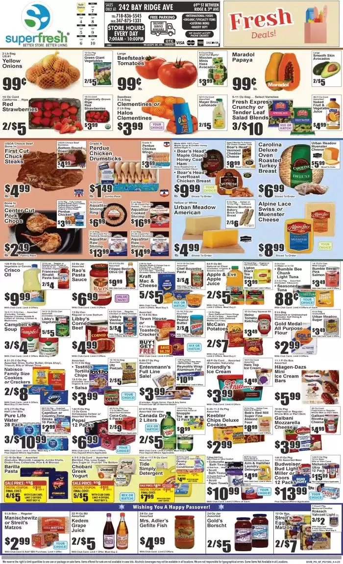 Super Fresh weekly ad - 1