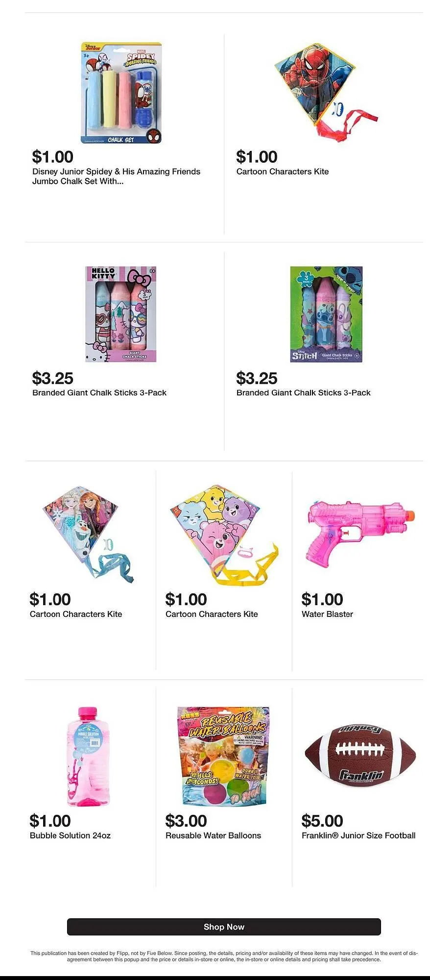 Weekly ad Five Below Weekly Ad from April 15 to April 21 2025 - Page 7