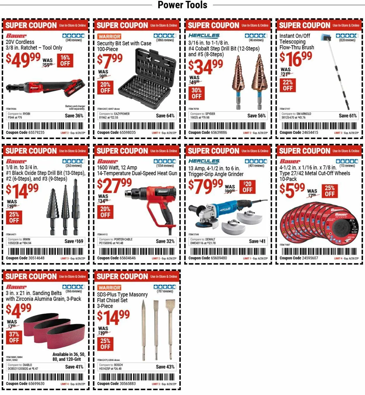 Catálogo de Harbor Freight Current weekly ad 16 de junio al 25 de junio 2025 - Página 8