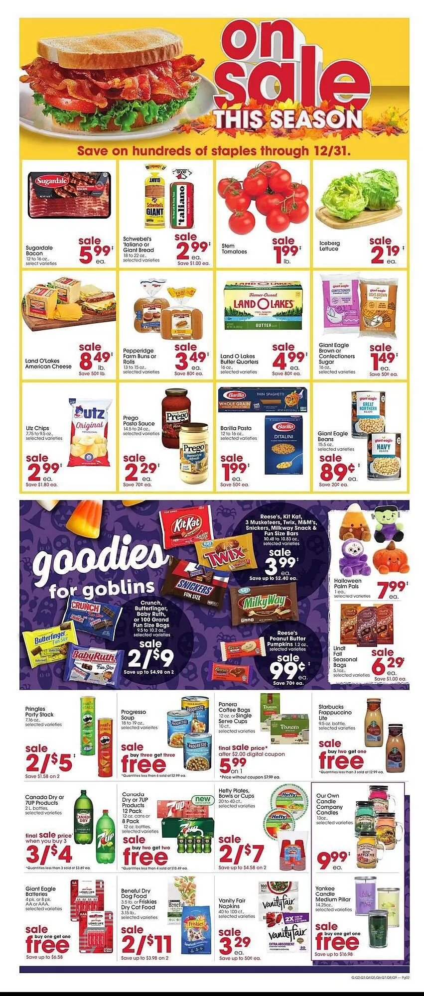 Weekly ad Giant Eagle weekly ad from October 16 to October 22 2025 - Page 2