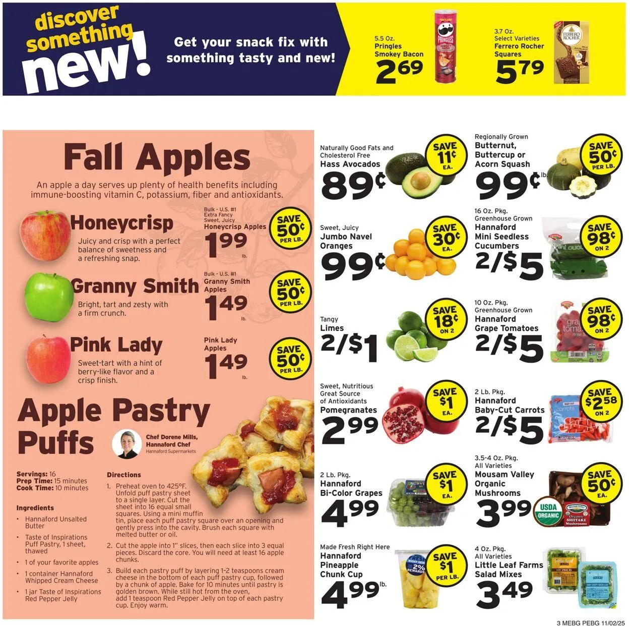 Weekly ad Hannaford Current weekly ad from November 2 to November 8 2025 - Page 3