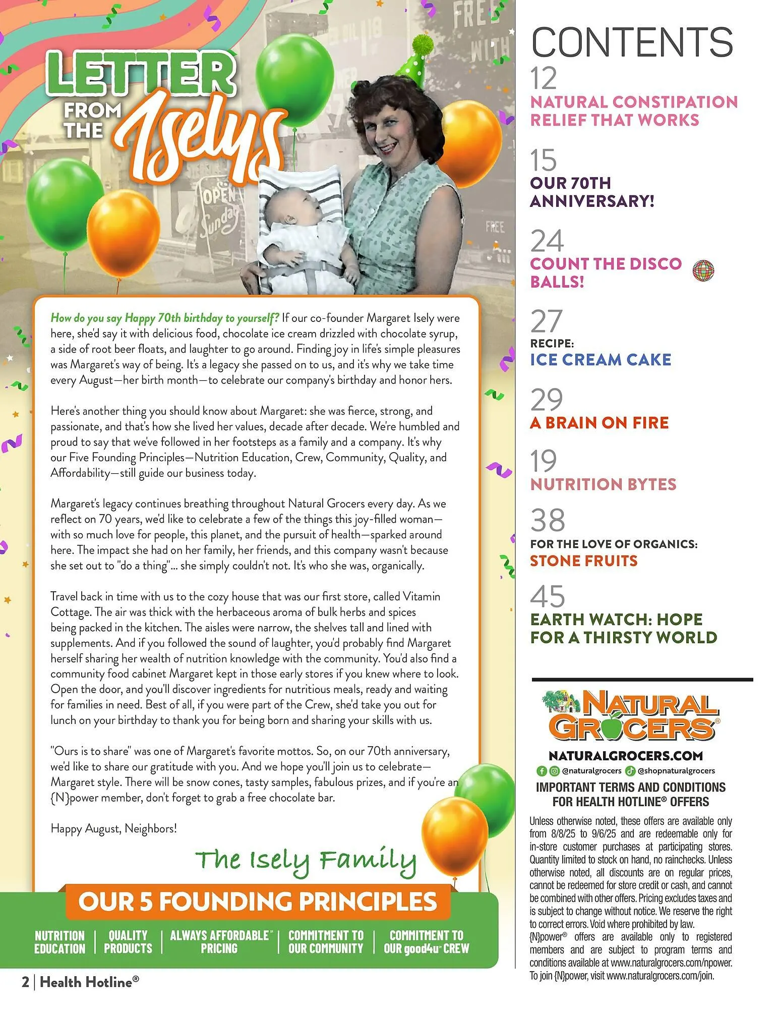 Weekly ad Natural Grocers ad from August 8 to September 6 2025 - Page 2