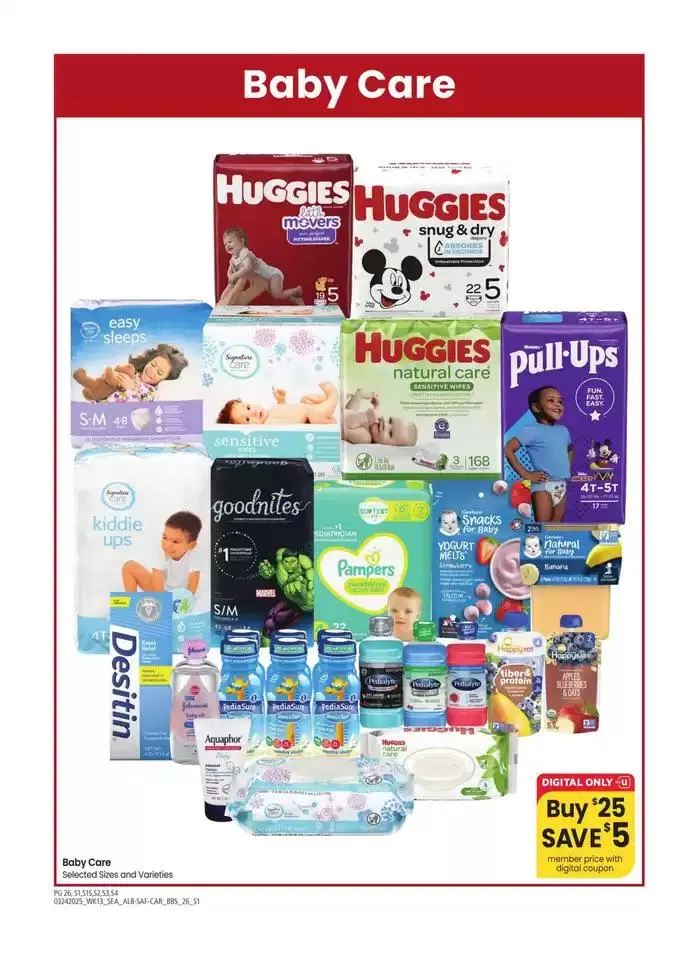 Weekly ad Albertsons - Seattle - BBS from March 24 to April 20 2025 - Page 26