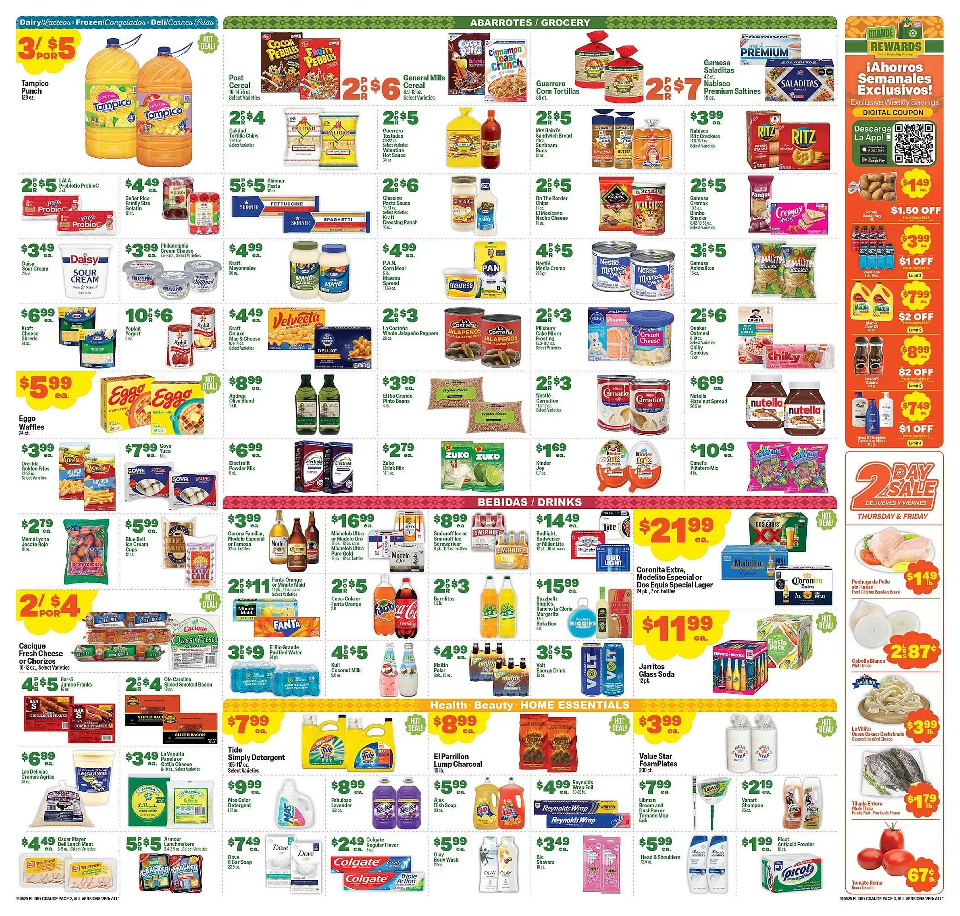Weekly ad El Rio Grande weekly ad from November 5 to November 11 2025 - Page 2