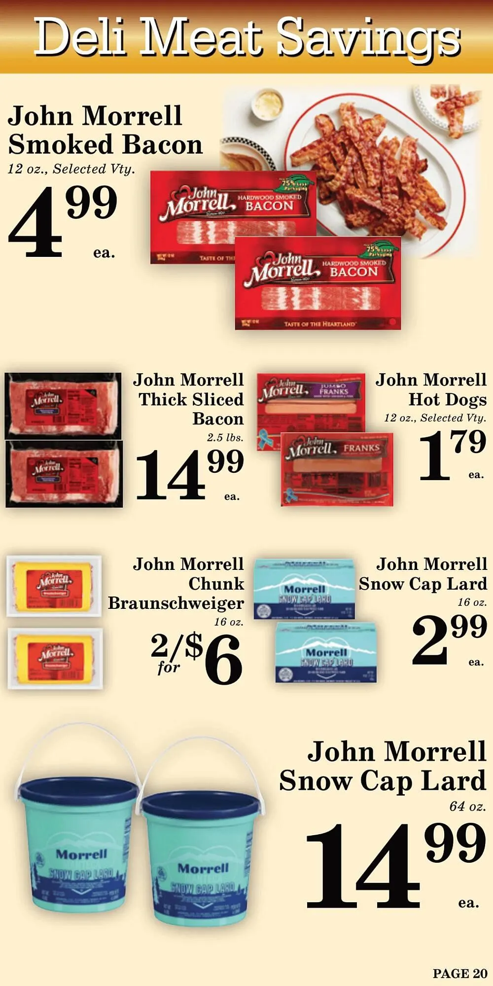 Weekly ad Harvest Foods weekly ad from March 4 to March 31 2026 - Page 21