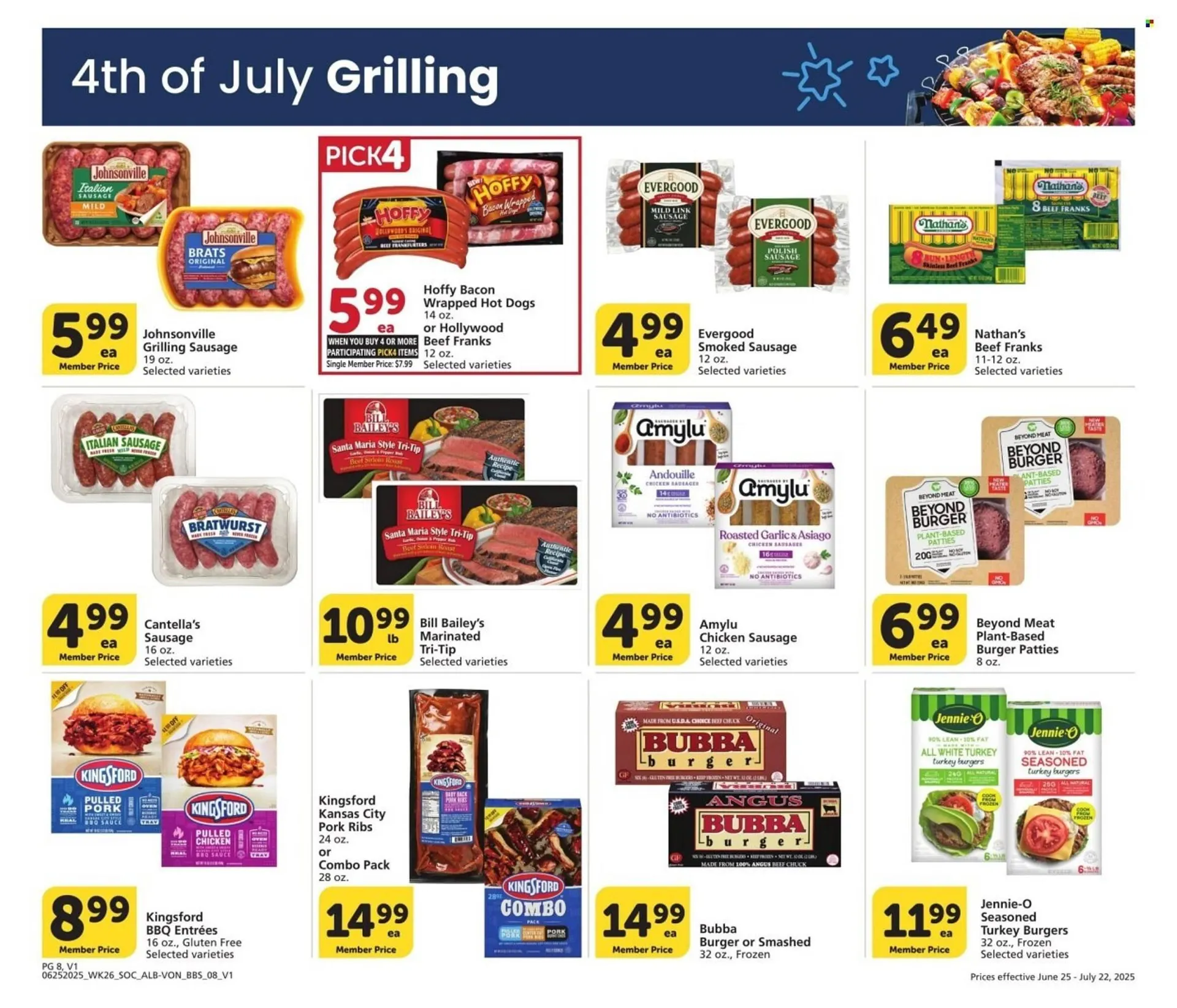 Weekly ad Albertsons Weekly Ad from June 25 to July 22 2025 - Page 8