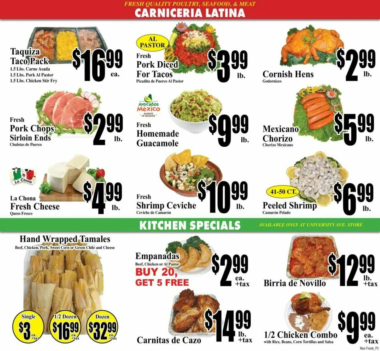 Weekly ad Maxi Foods Current weekly ad from May 7 to May 13 2025 - Page 3