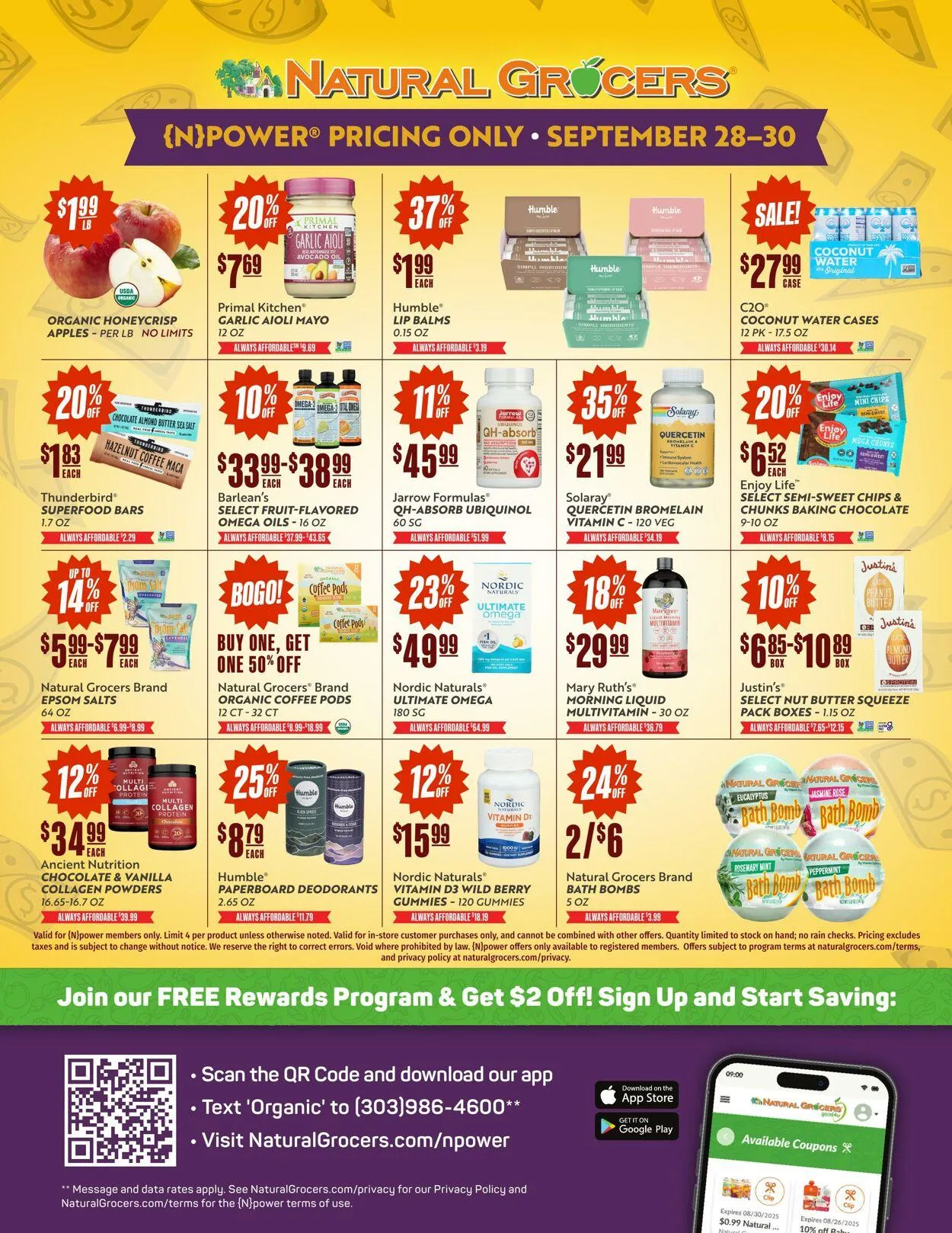 Weekly ad Natural Grocers from September 22 to October 8 2025 - Page 2