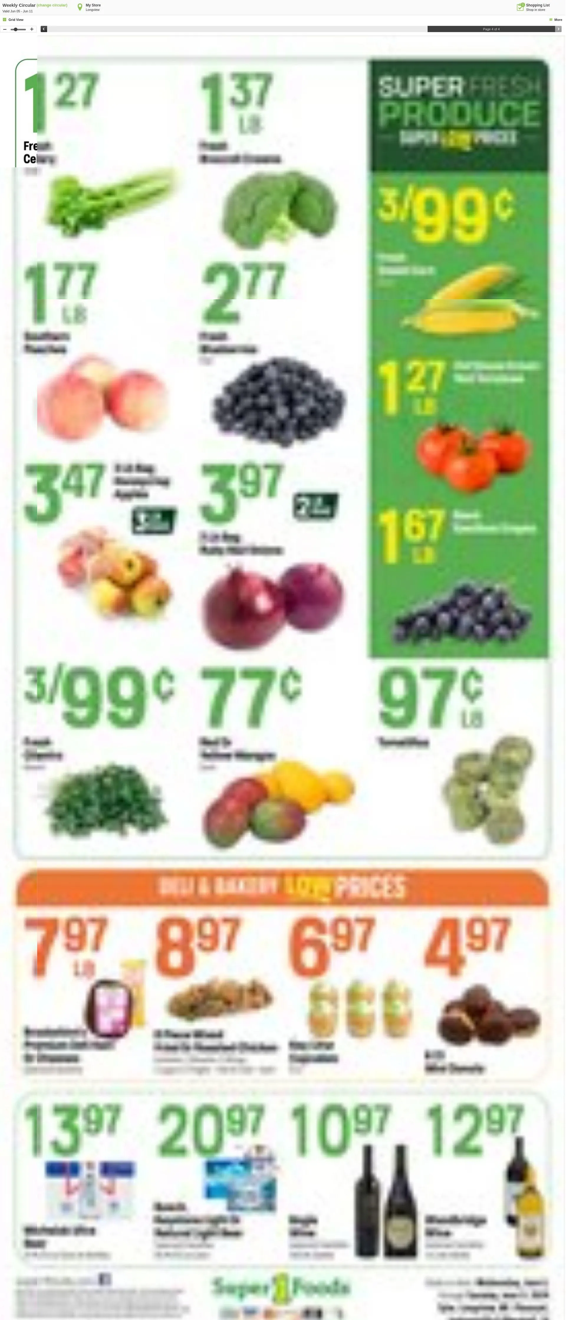 Weekly ad Super1Foods from June 5 to June 11 2024 - Page 4
