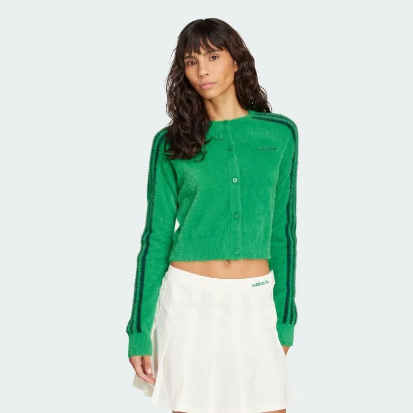 Fluffy Knitted Cardigan