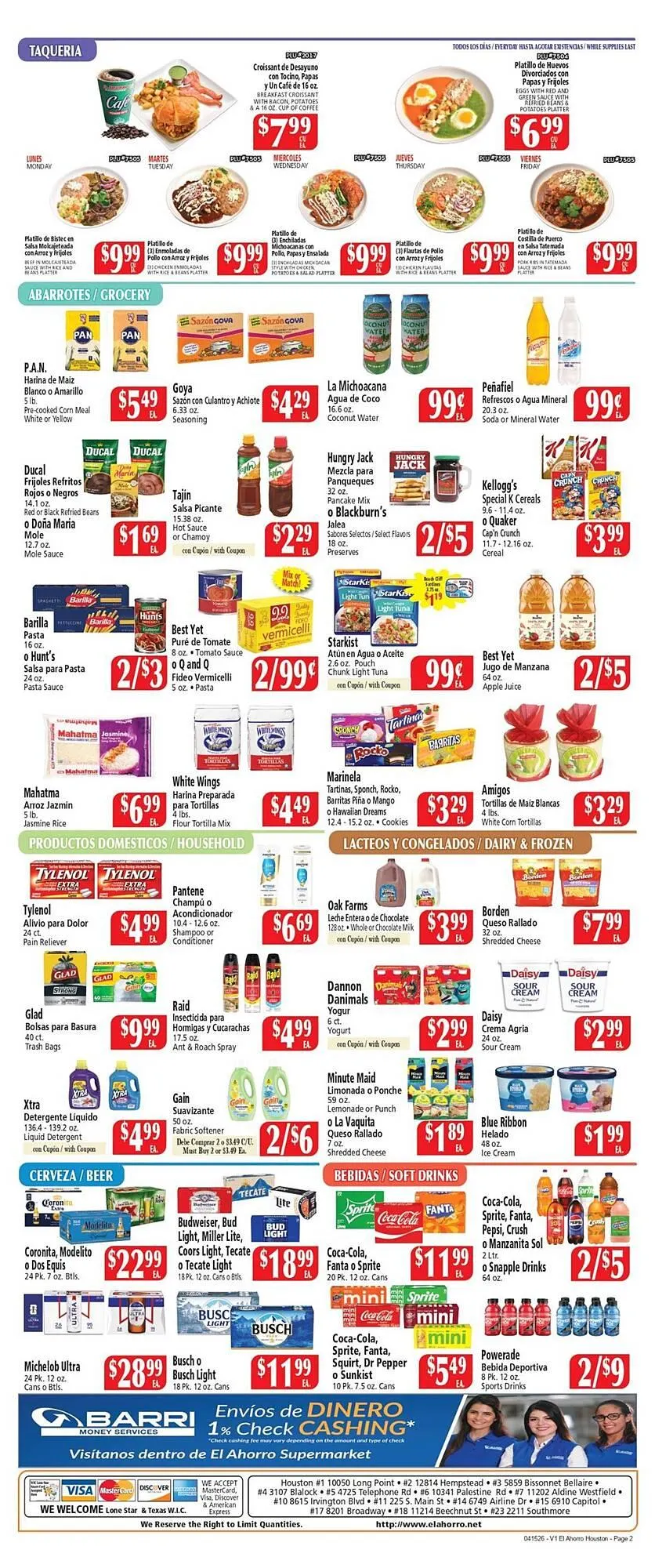 Weekly ad El Ahorro weekly ad from April 15 to April 21 2026 - Page 2