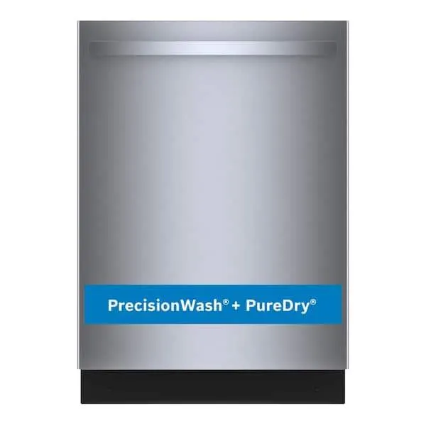 100 Series Premium 24 in. Stainless Steel Top Control Tall Tub Dishwasher with Hybrid Stainless Steel Tub, 46 dBA